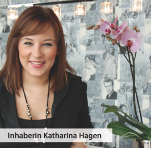 Inhaberin des Fiseursalons Hairdesign Hagen in Korschenbroich